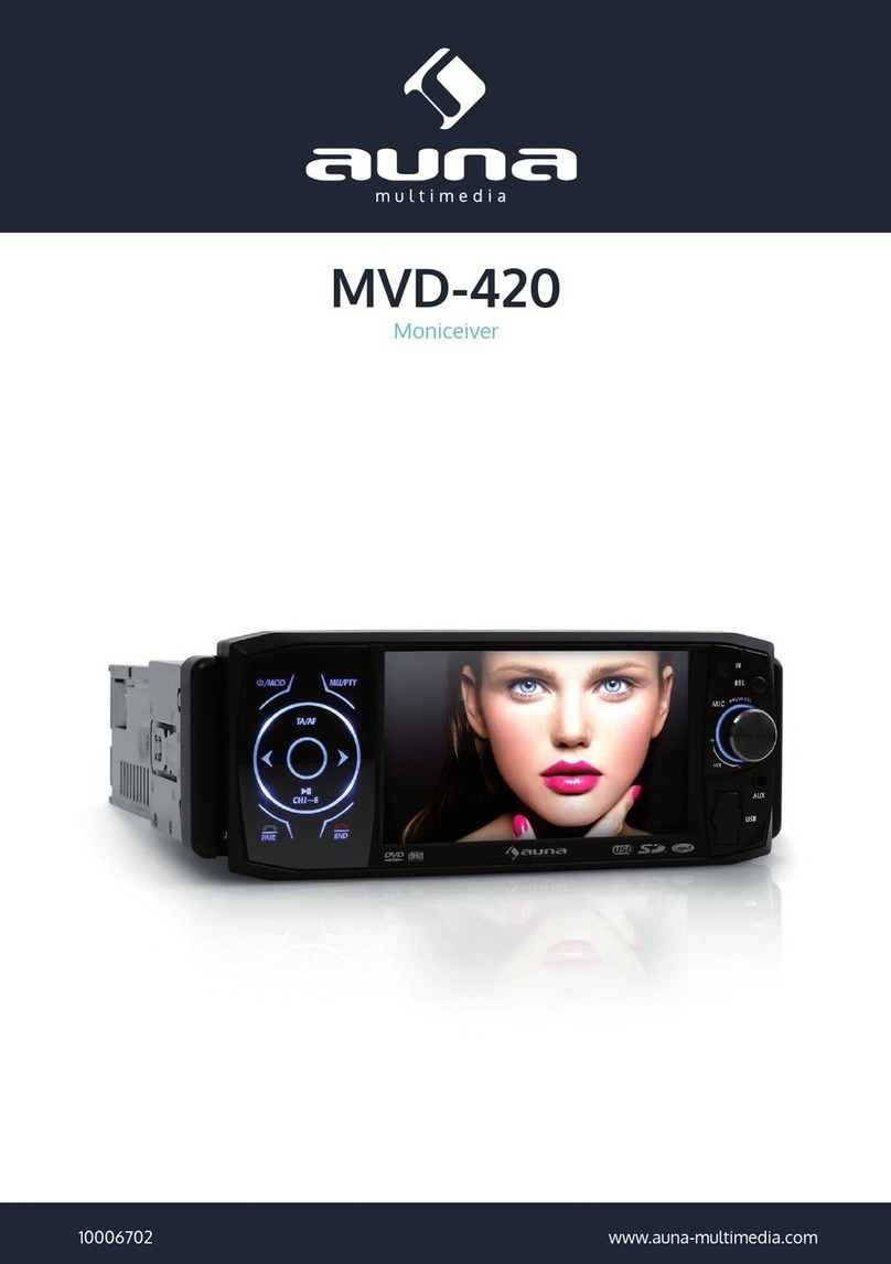 auna multimedia MVD-420 manual