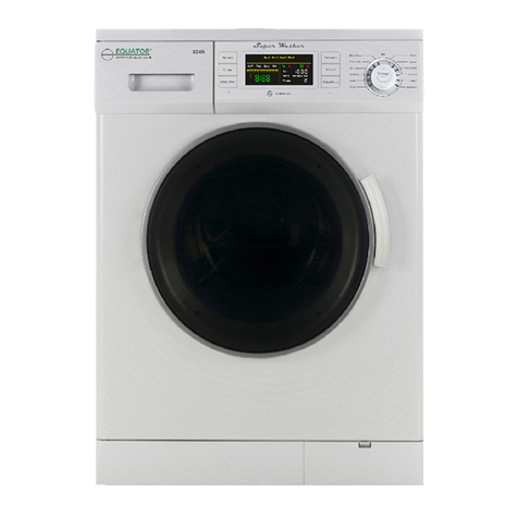 Equator Super Washer 824N User manual