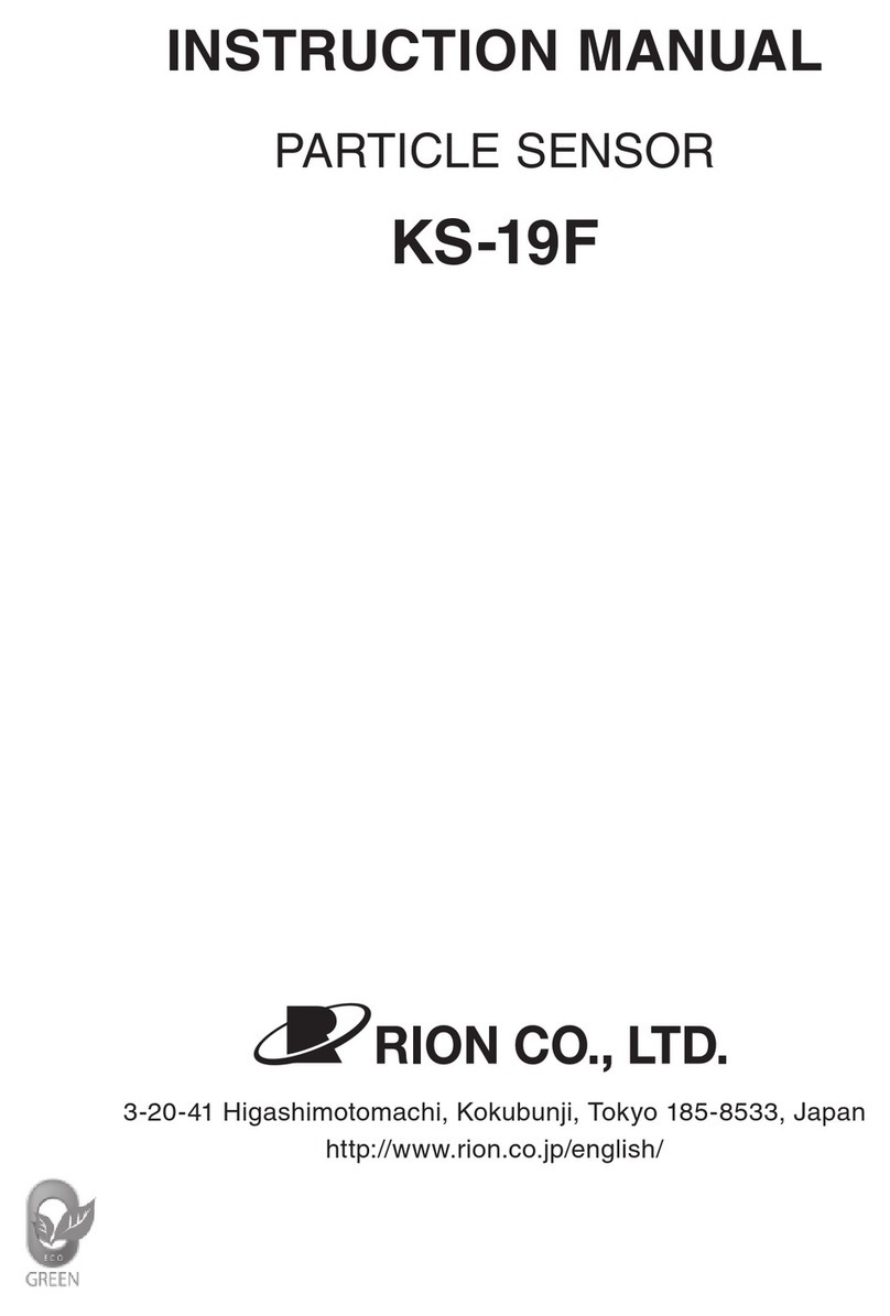 Rion KS-19F User manual