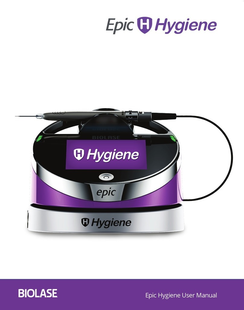 Biolase Epic Hygiene User manual
