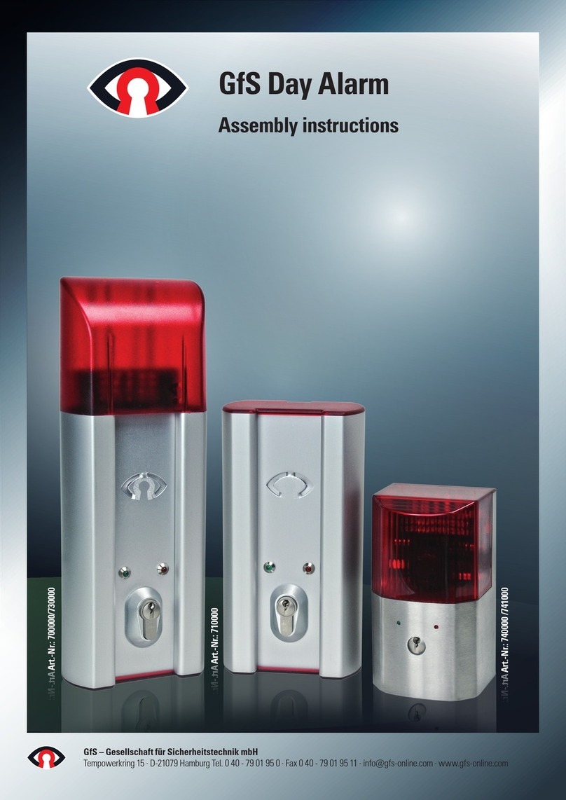 GFS Day Alarm Assembly instructions