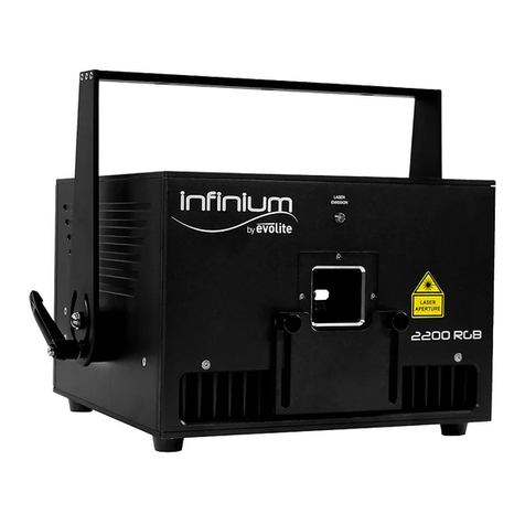 Evo-lite Infinium 2200 RGB user manual