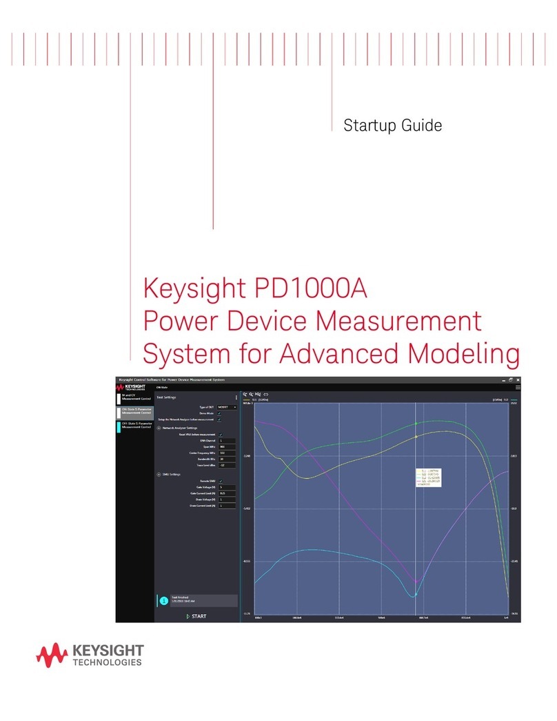 Keysight PD1000A Startup guide
