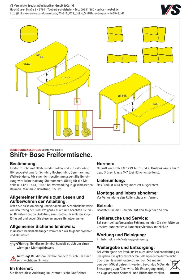 VS Shift+ Base Series User manual