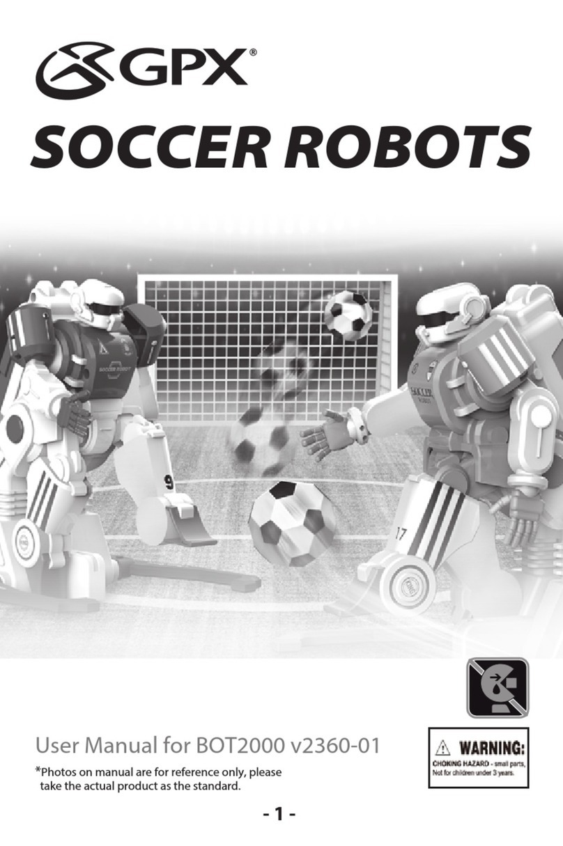 GPX BOT2000 user manual