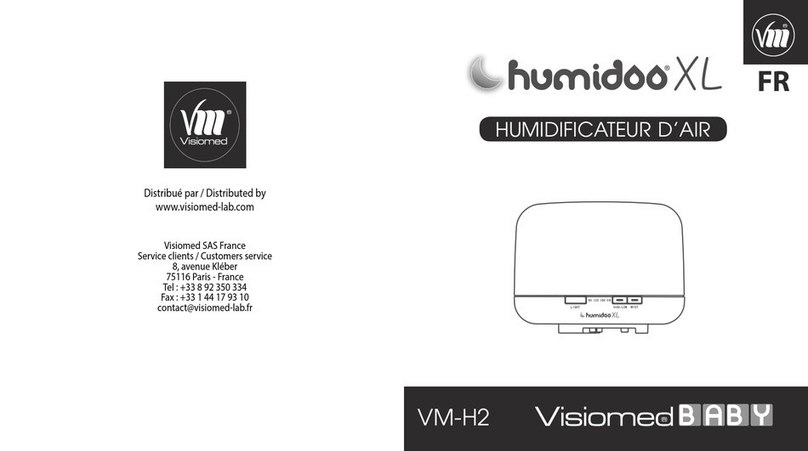 VISIOMED BABY humidoo XL VM-H2 manual