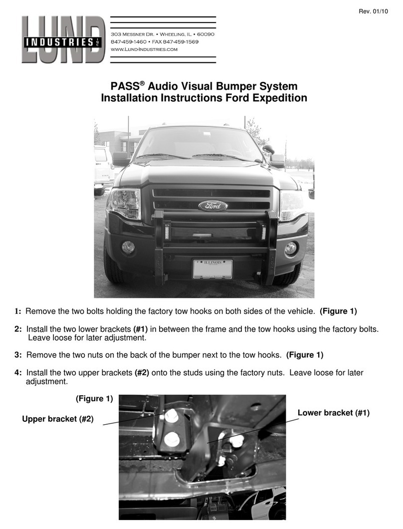 Lund Industries PASS installation instructions