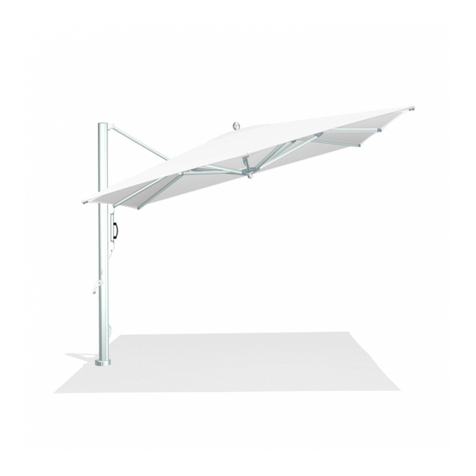 Tuuci MAX TILT CANTILEVER Assembly & operating instructions