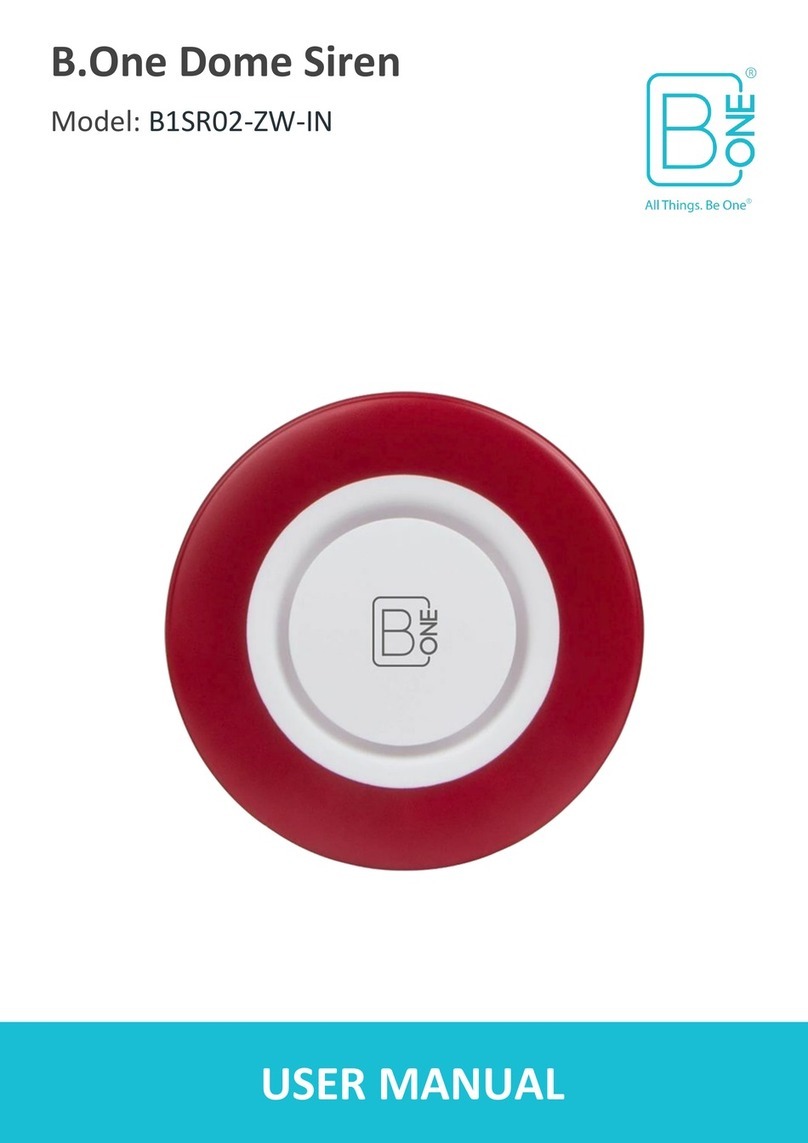 B.one B1SR02-ZW-IN user manual