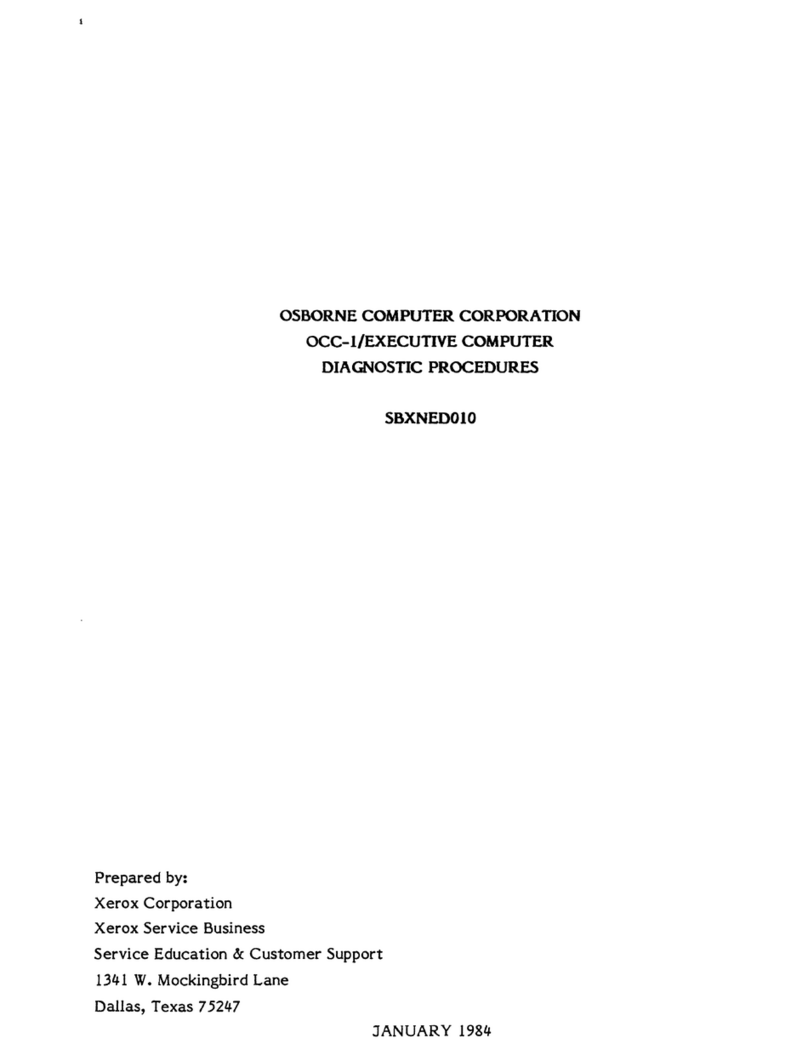 Osborne OCC-1 Manual