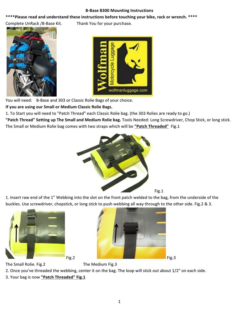 Wolfman B-Base B300 User manual