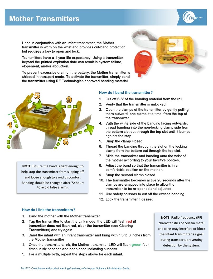 Rf-t Mother Transmitter User manual