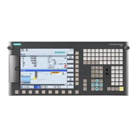 Siemens SINUMERIK 828D Turning User manual Siemens SINUMERIK 828D Turning User manual