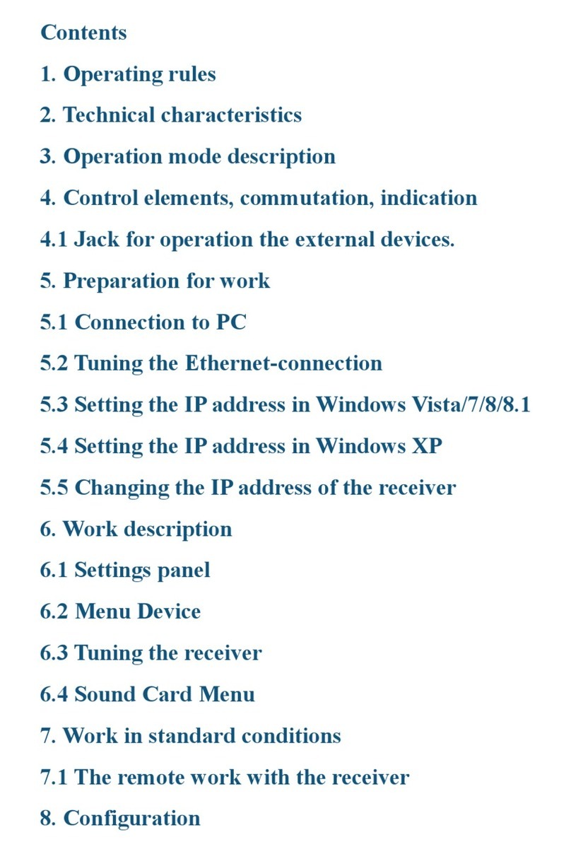 Expert Electronics Colibri User manual