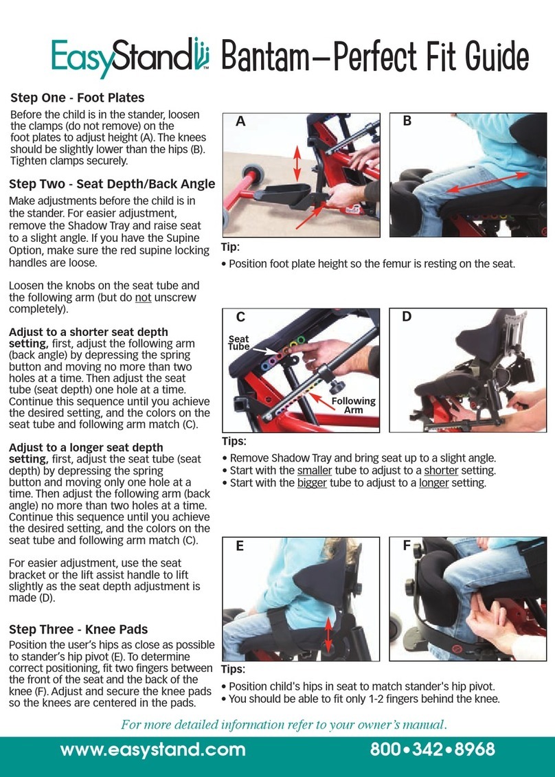 EasyStand Bantam Fit guide