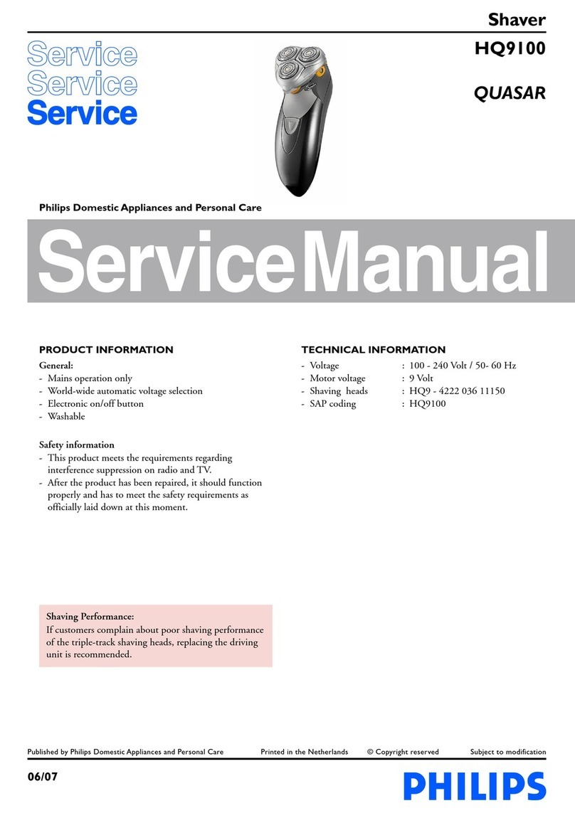 Philips QUASAR HQ9100 Service manual