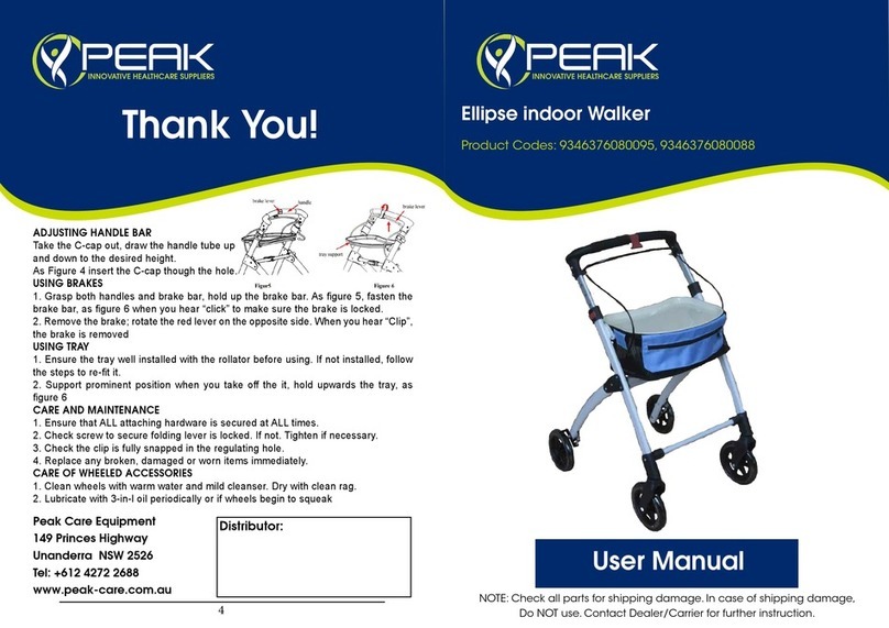 Peak 9346376080095 User manual