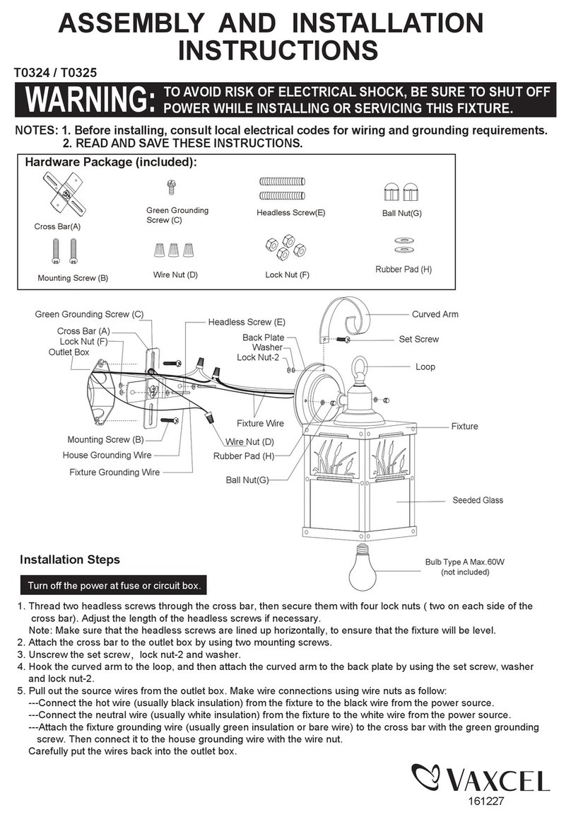 LOWE'S T0324 Assembly and installation instructions