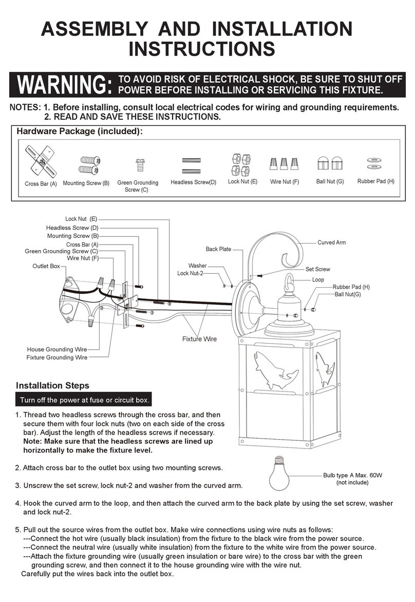 LOWE'S W0192 Assembly and installation instructions LOWE'S W0192 Assembly and installation instructions