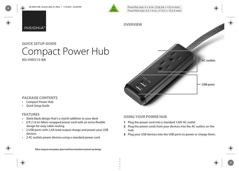 Insignia NS-HW315-BK Quick setup guide