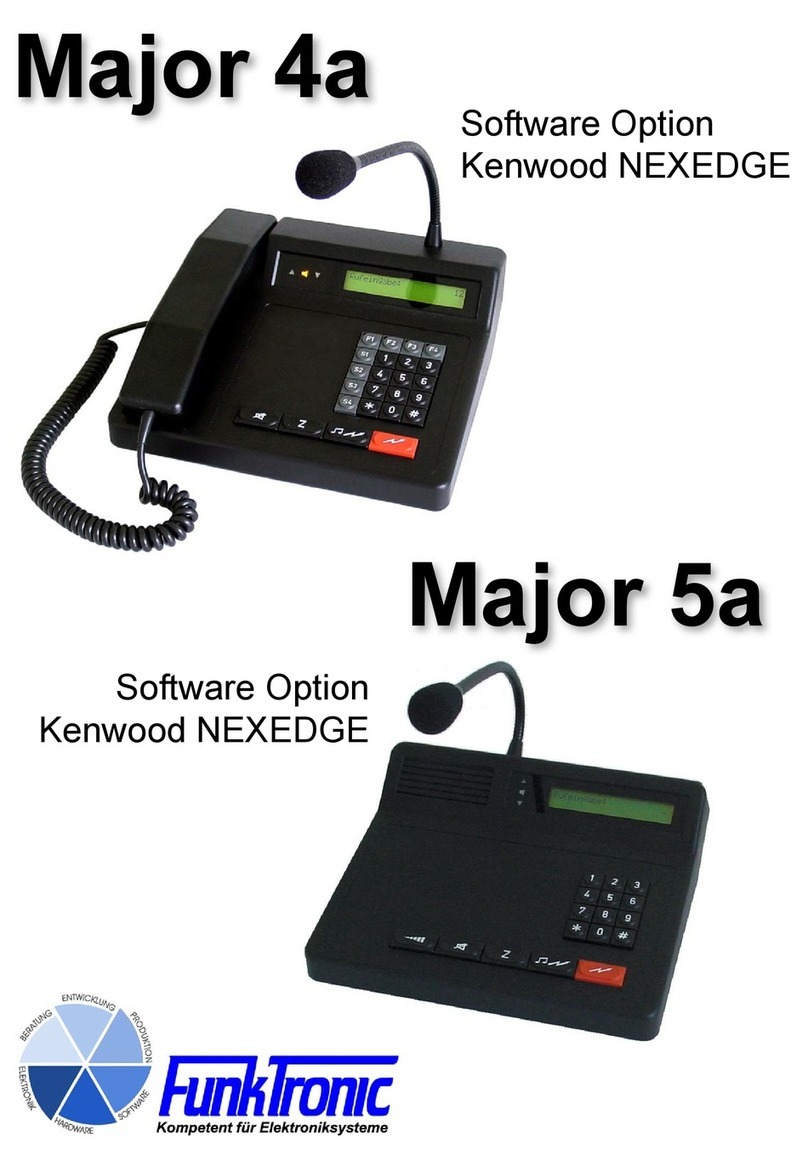 FunkTronic Major 4a manual