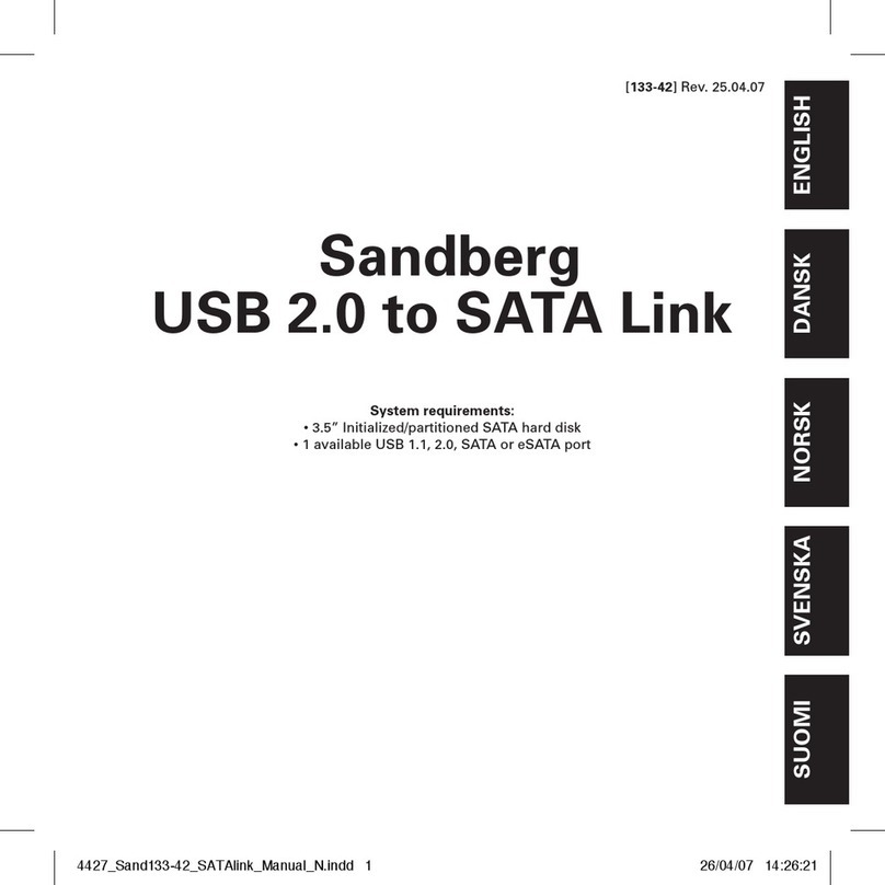 Sandberg 133-42 manual