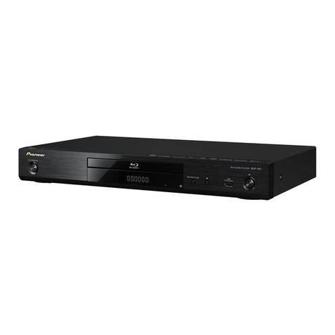 Pioneer BDP-160 Use and care manual