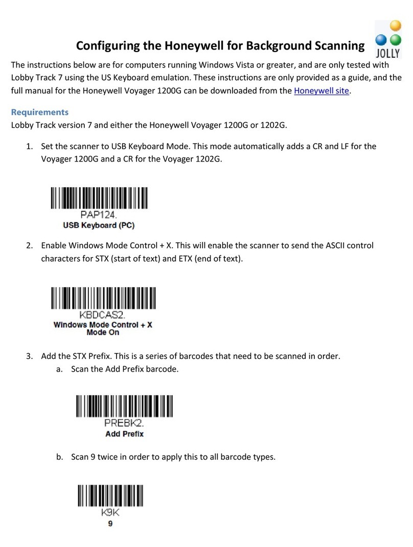 Jolly Honeywell Configuring guide