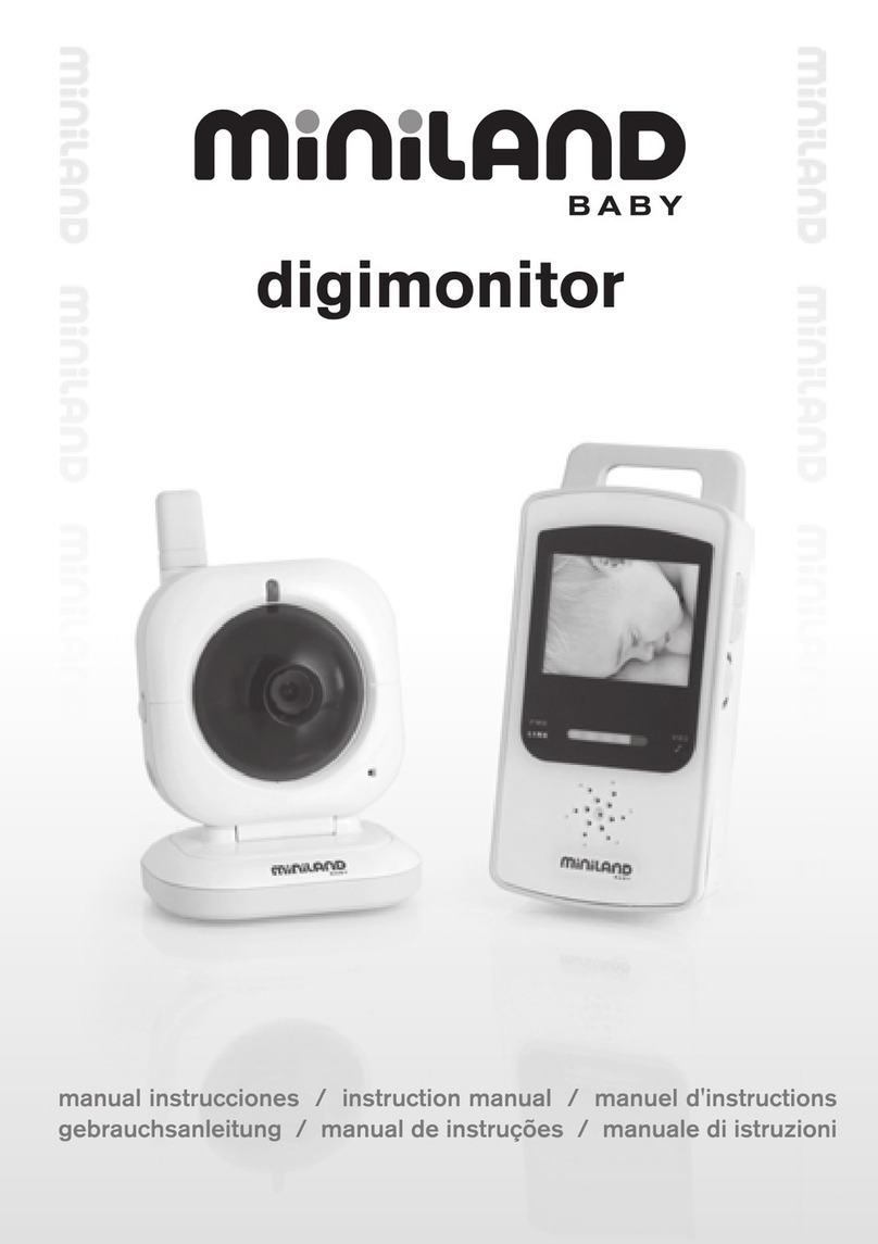miniland baby DIGIMONITOR User manual