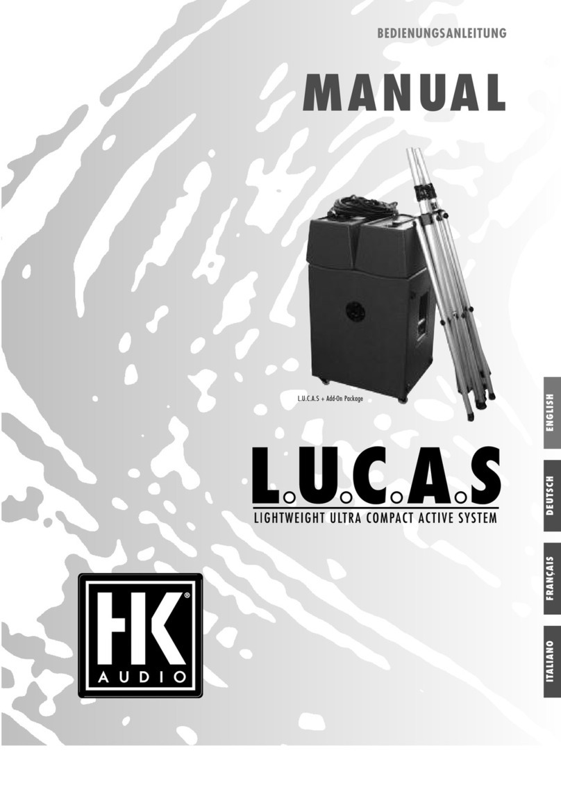 HK Audio L.U.C.A.S User manual