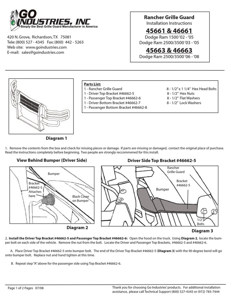 GO Industries 45661 User manual