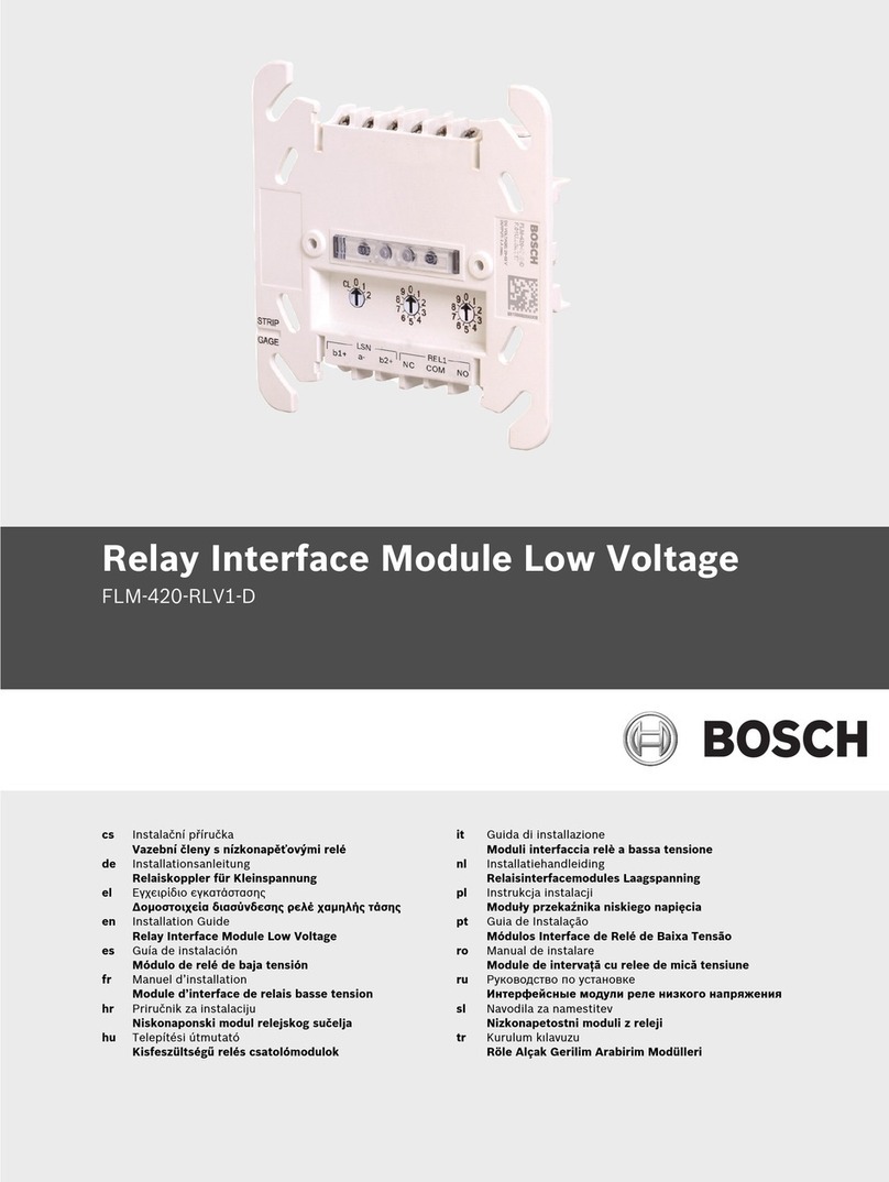 Bosch FLM-420-RLV1-D User's installation guide