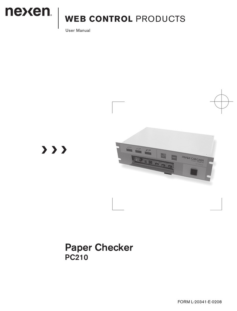 Nexen Paper Checker PC210 User manua Nexen Paper Checker PC210 User manua