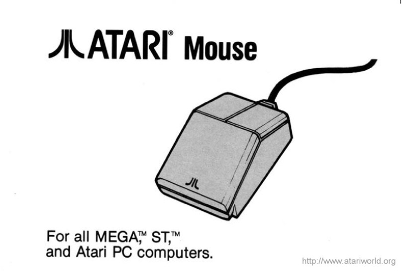 Atari Mouse manual