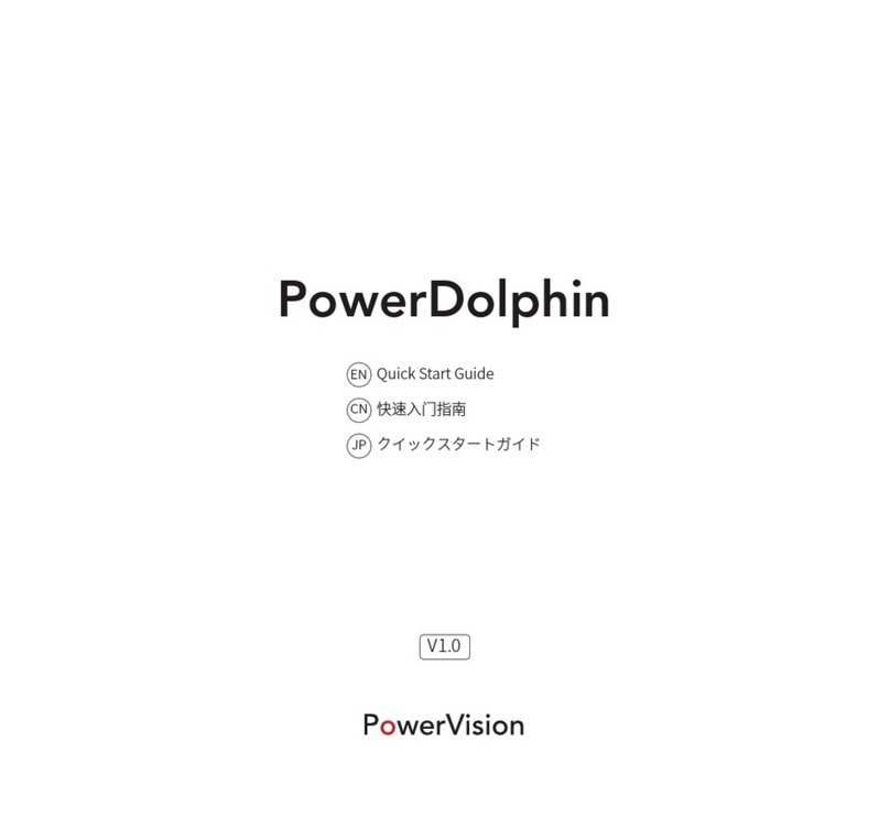 PowerVision PowerDolphin quick start guide