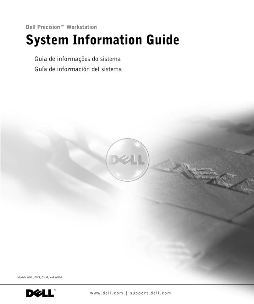Dell Precision Workstation 340 System information guide