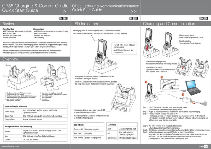 CipherLab CP55 User manual