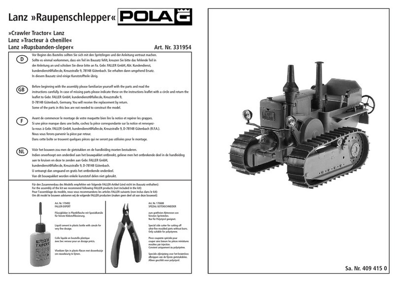POLA G 331954 Assembly instructions
