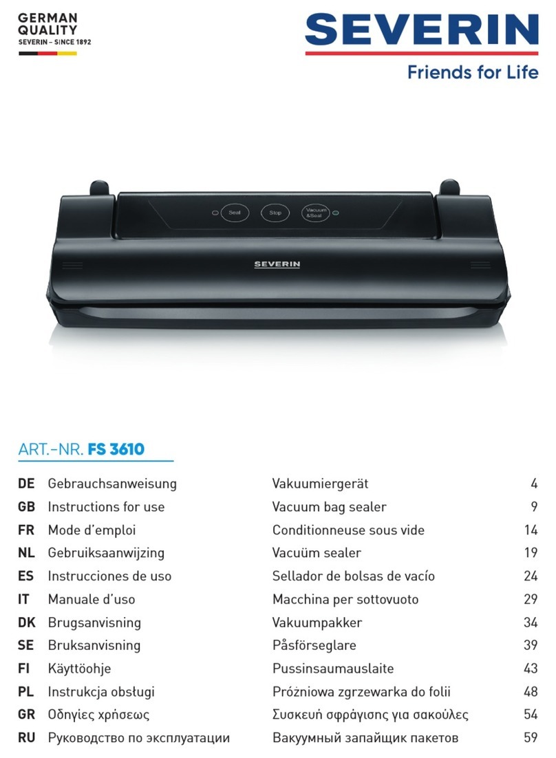 SEVERIN FS 3610 User manual