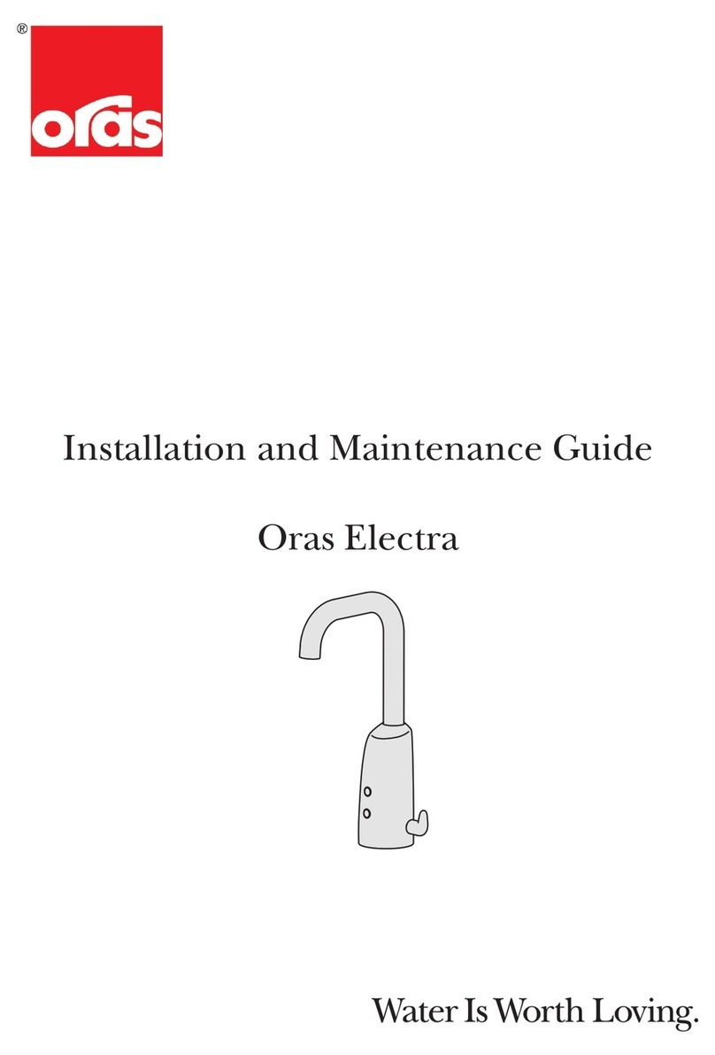 Oras Electra 6330F Product manual
