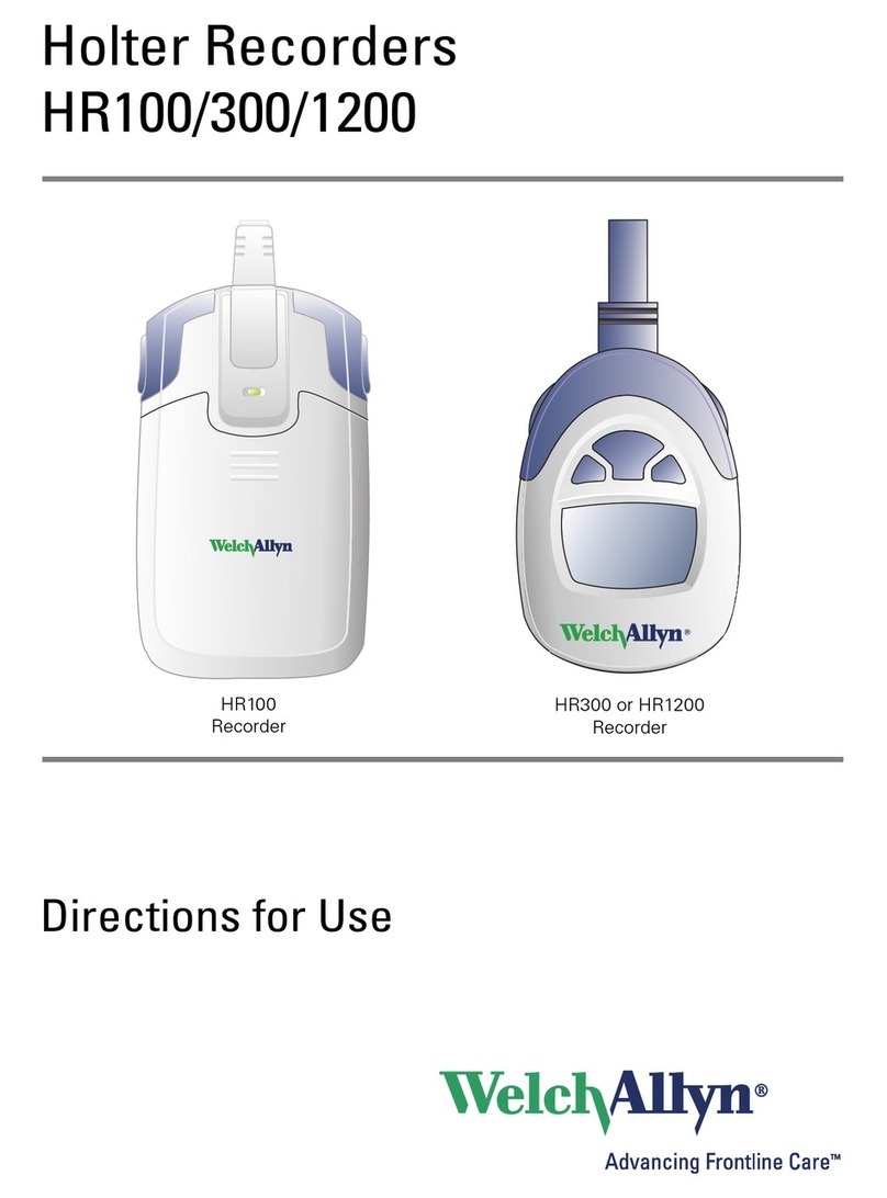 Welch Allyn HR100 Directions for use Welch Allyn HR100 Directions for use