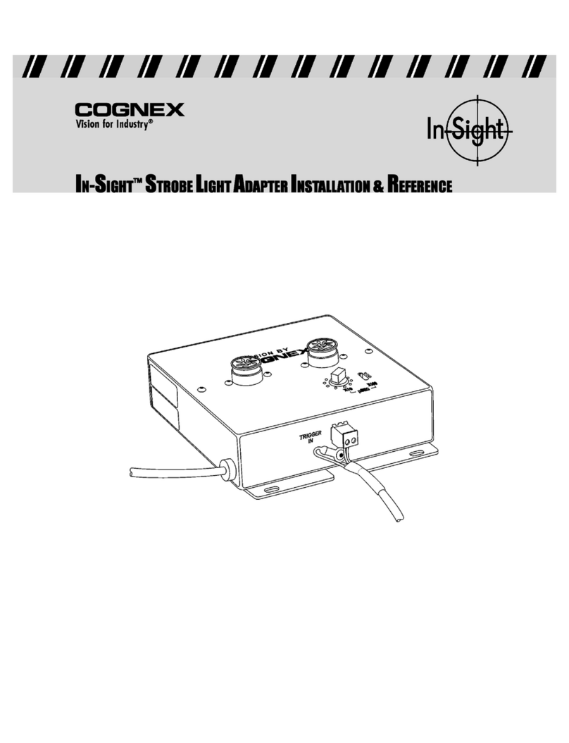 Cognex IN-SIGHT INSTALLATION REFERENCE