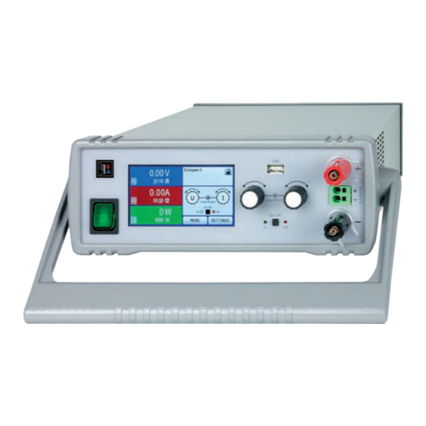 Elektro-Automatik PSI 9000 DT Series operating guide