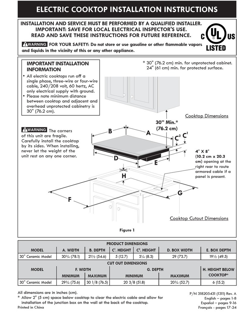 Kenmore 318205431A installation instructions Kenmore 318205431A installation instructions
