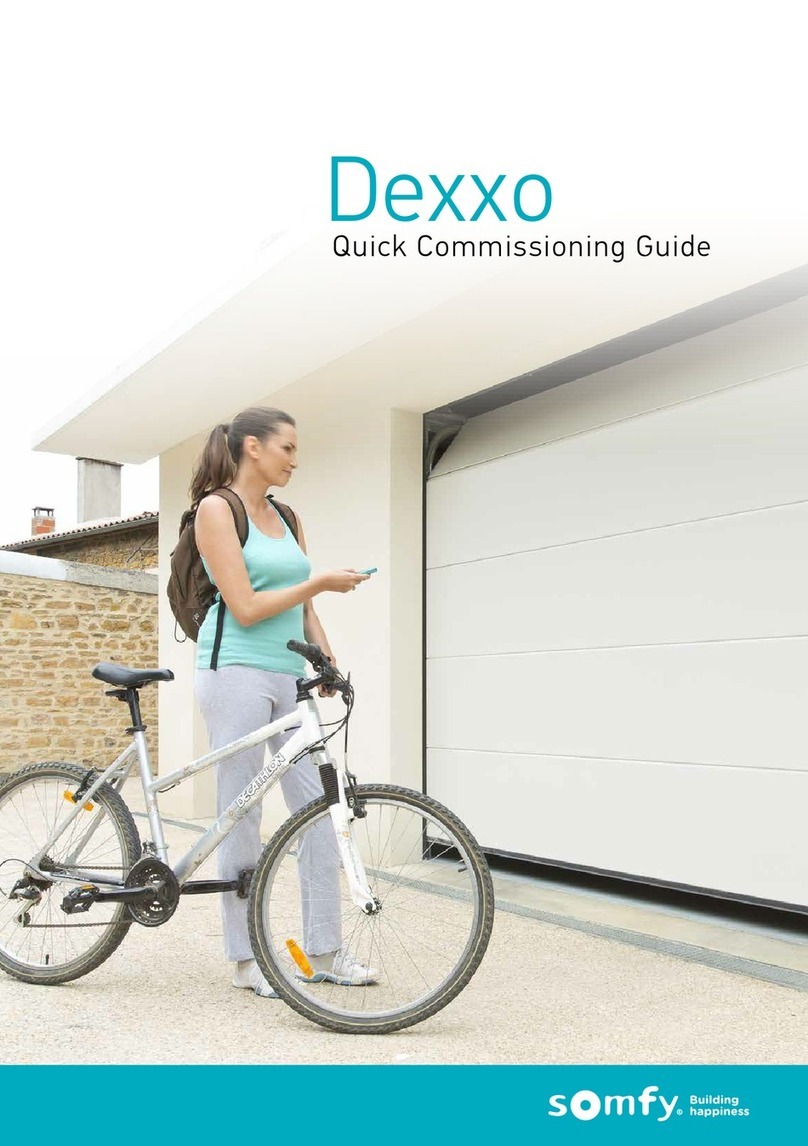 SOMFY Dexxo Series User manual