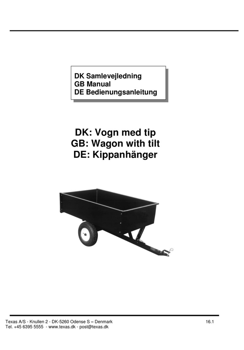 Texas Wagon with tilt manual