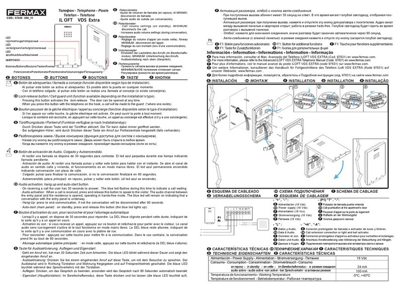 Fermax iL OFT User manual