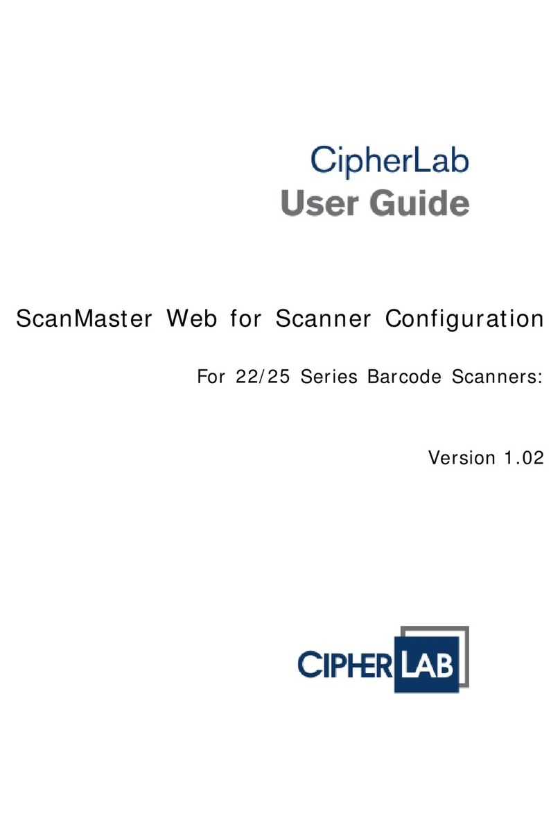 CipherLab 22 Series User manual