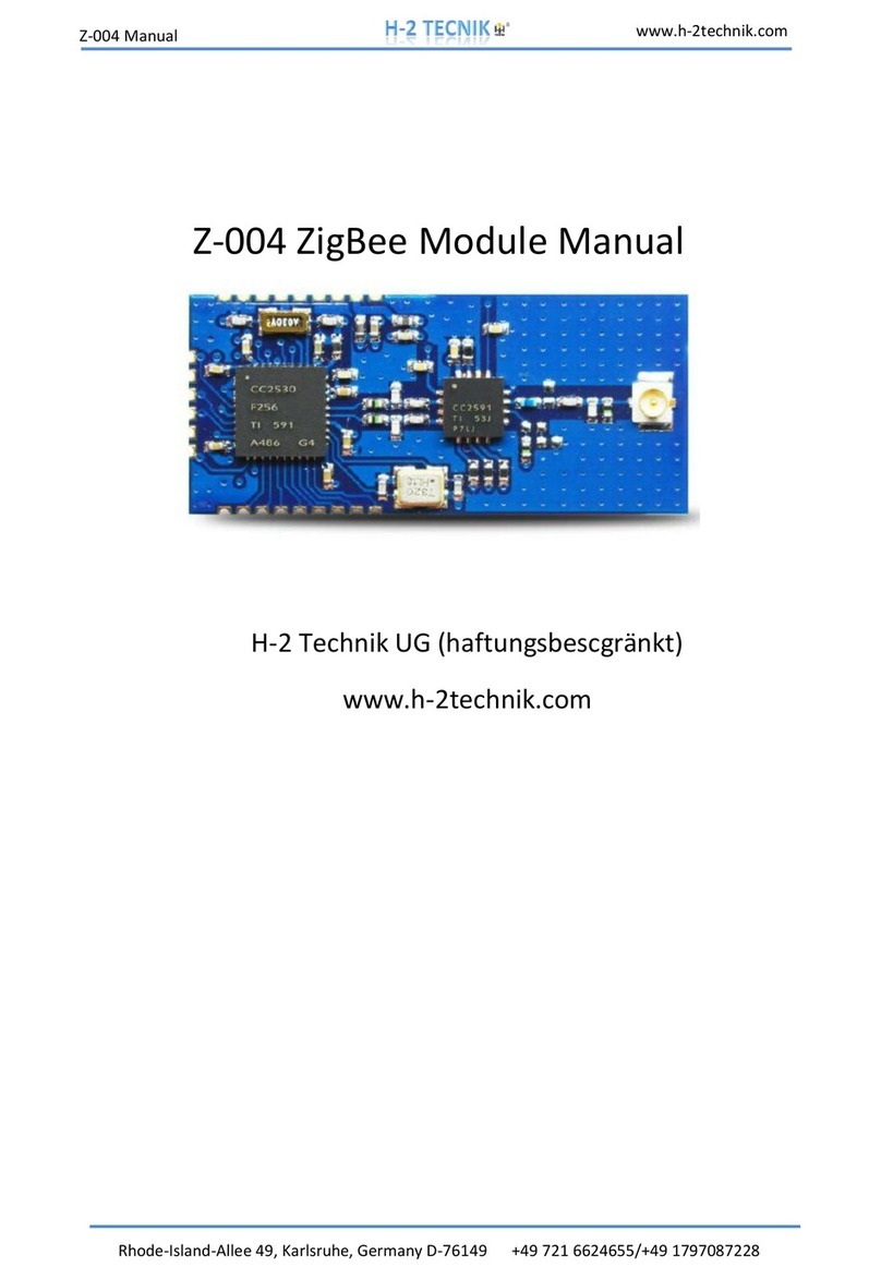 H-2 Technik Z-004 manual