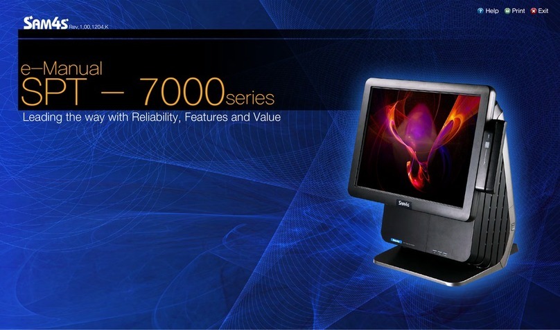 Sam4s SPT-7000 Series E-manual